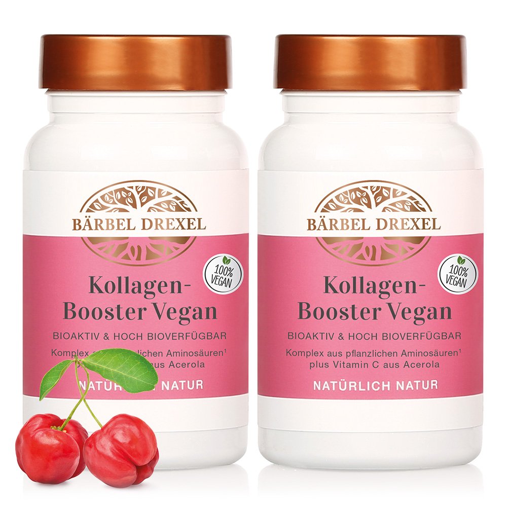 Duo Kollagen Booster Vegan Lutschpresslinge